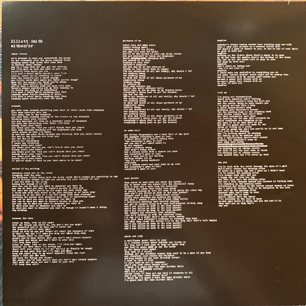 Elliott Smith - Either / Or