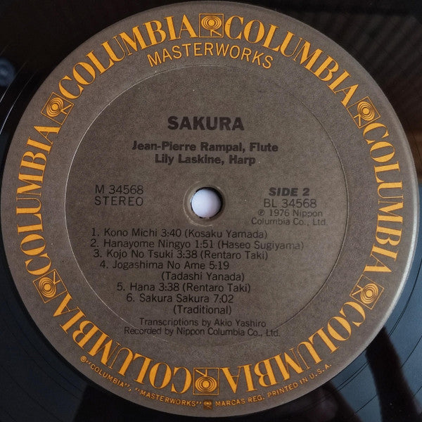 Jean-Pierre Rampal - Sakura (Japanese Melodies For Flute And Harp)