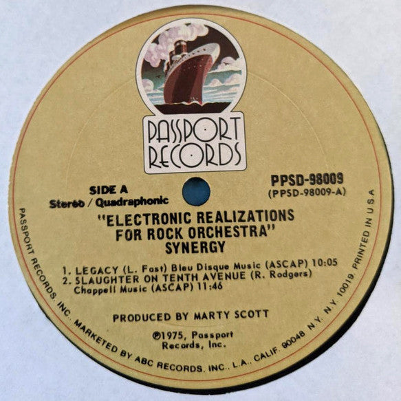 Synergy (3) - Electronic Realizations For Rock Orchestra