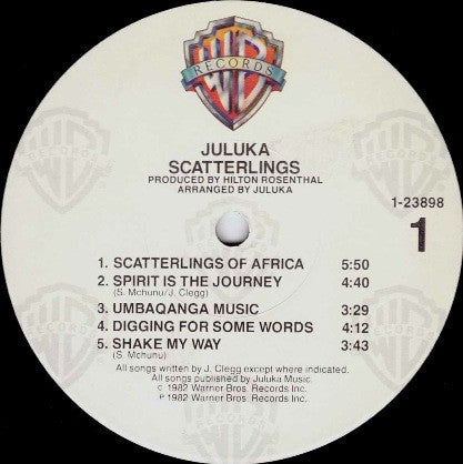 Juluka - Scatterlings