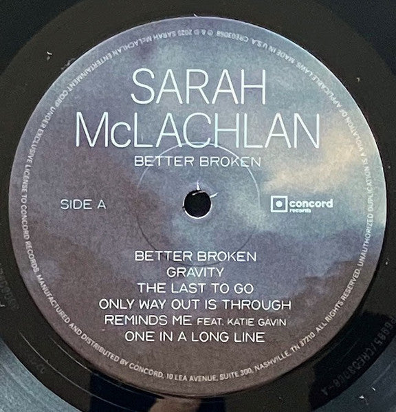 Sarah McLachlan - Better Broken