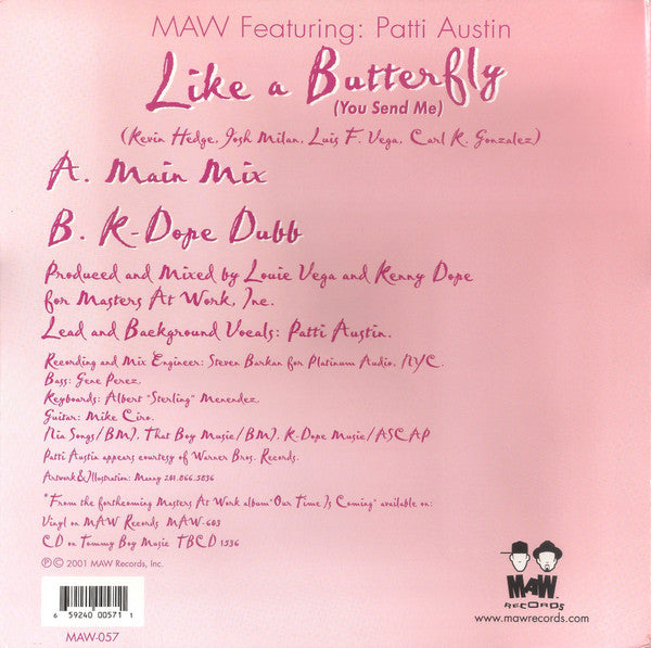 Masters At Work - Like A Butterfly (You Send Me)