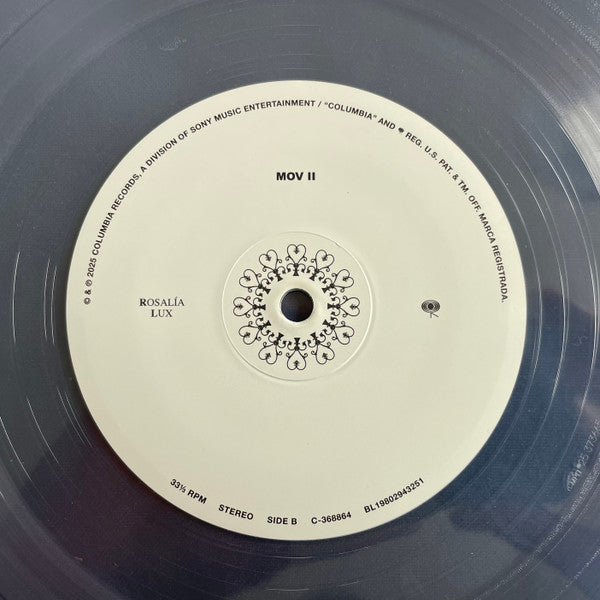 Rosalía (3) - Lux [CLEAR VINYL]