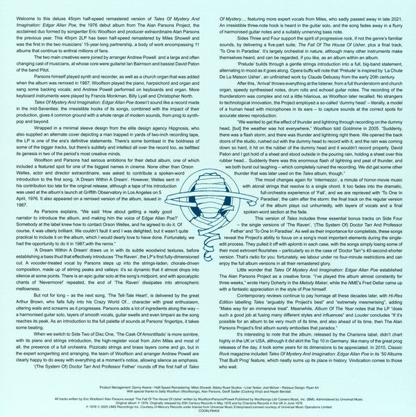 The Alan Parsons Project - Tales Of Mystery And Imagination - Edgar Allan Poe