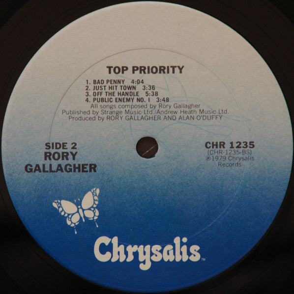 Rory Gallagher - Top Priority