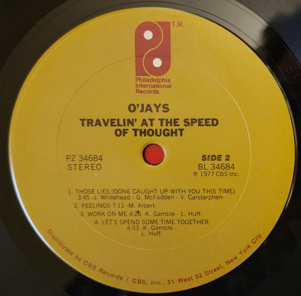 The O'Jays - Travelin' At The Speed Of Thought