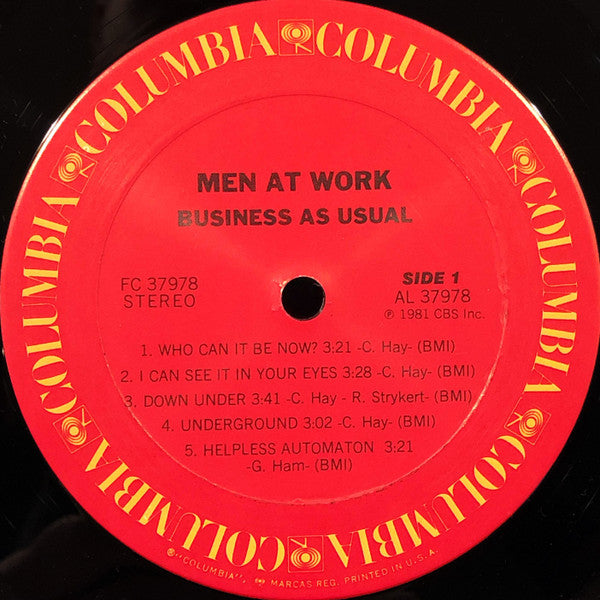 Men At Work - Business As Usual