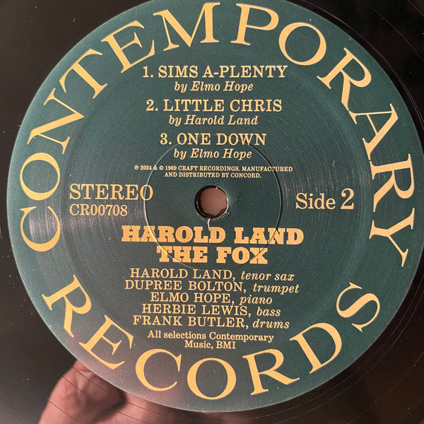 Harold Land - The Fox