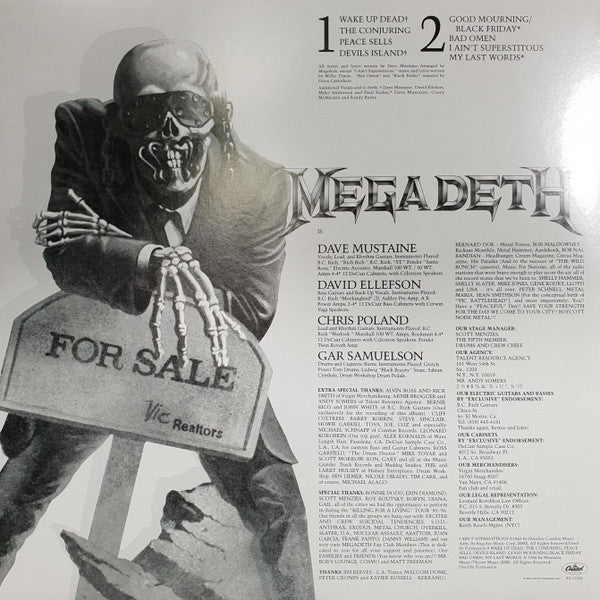 Megadeth - Peace Sells... But Who's Buying?