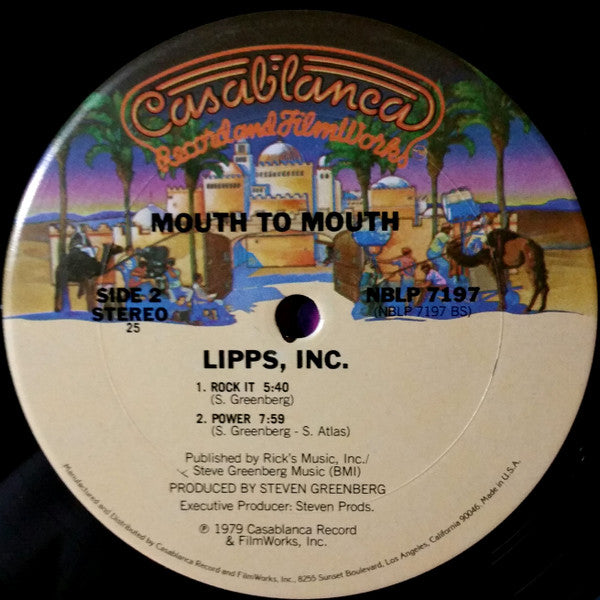 Lipps, Inc. - Mouth To Mouth