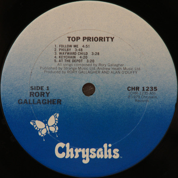 Rory Gallagher - Top Priority