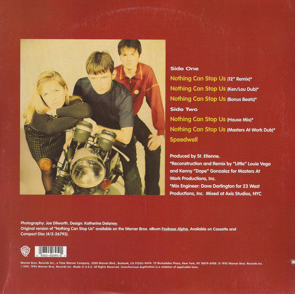 Saint Etienne - Nothing Can Stop Us