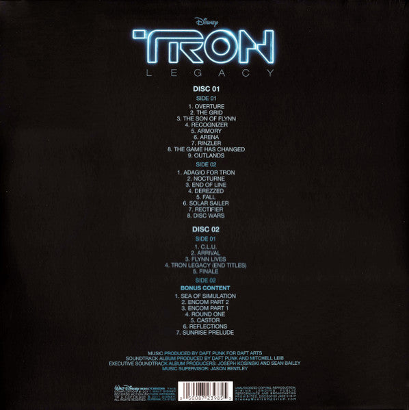 TRON: Legacy (Vinyl Edition Motion Picture Soundtrack)