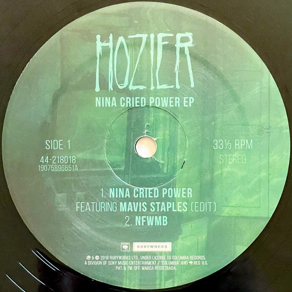 Hozier - Nina Cried Power EP [Record Store Day, Limited Edition, 180g]