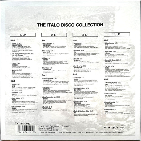 Various - The Italo Disco Collection