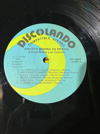 Aniceto Molina Y Su Conjunto - Aniceto Molina En Mexico