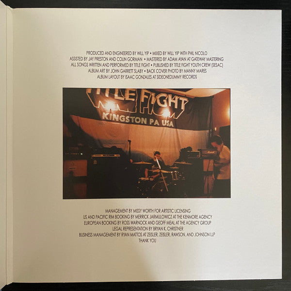 Title Fight - Floral Green