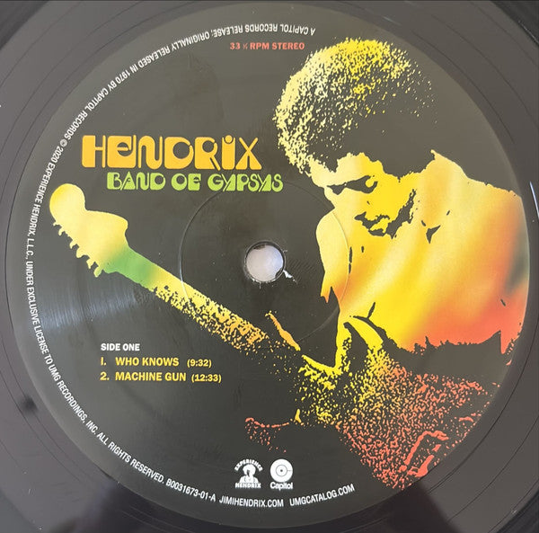 Jimi Hendrix - Band Of Gypsys