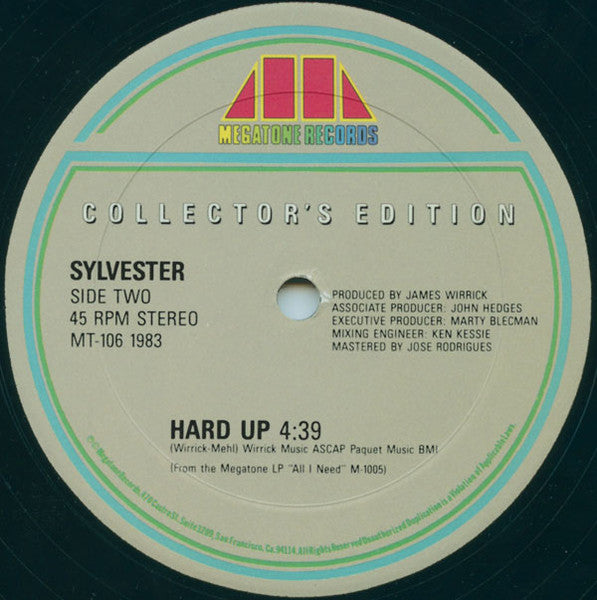 Sylvester - Don't Stop / Hard Up