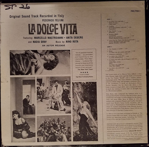Nino Rota - La Dolce Vita