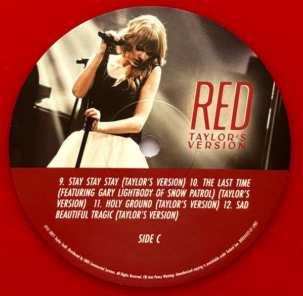 Taylor Swift - Red (Taylor's Version) [4LP RED VINYL]