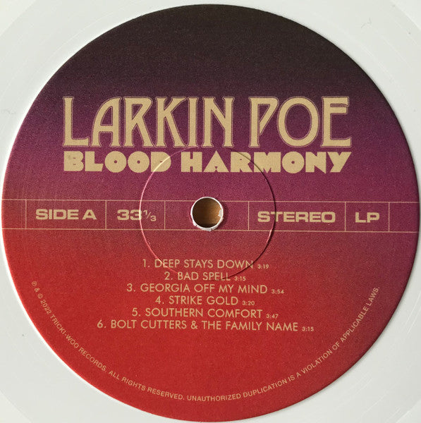 Larkin Poe - Blood Harmony