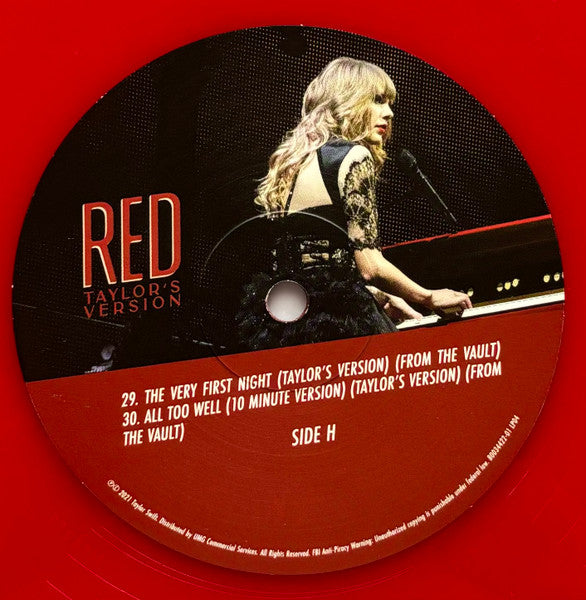 Taylor Swift - Red (Taylor's Version) [4LP RED VINYL]