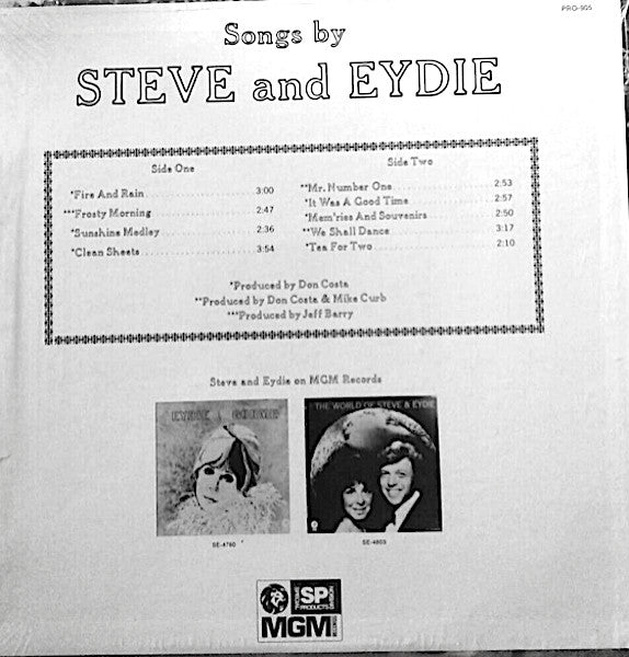 Songs By Steve And Eydie