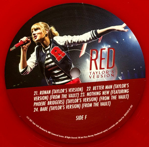 Taylor Swift - Red (Taylor's Version) [4LP RED VINYL]