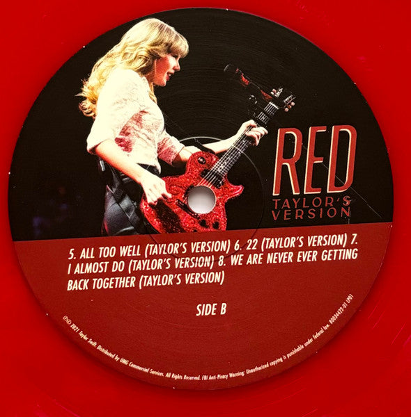 Taylor Swift - Red (Taylor's Version) [4LP RED VINYL]