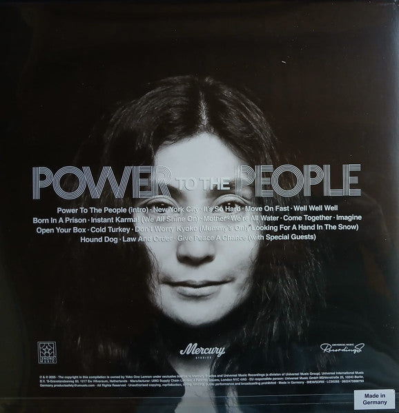 John Lennon & Yoko Ono - Power To The People (Live At The One To One Concert, New York City, 1972)
