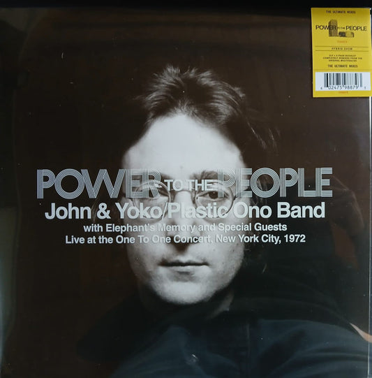 John Lennon & Yoko Ono - Power To The People (Live At The One To One Concert, New York City, 1972)