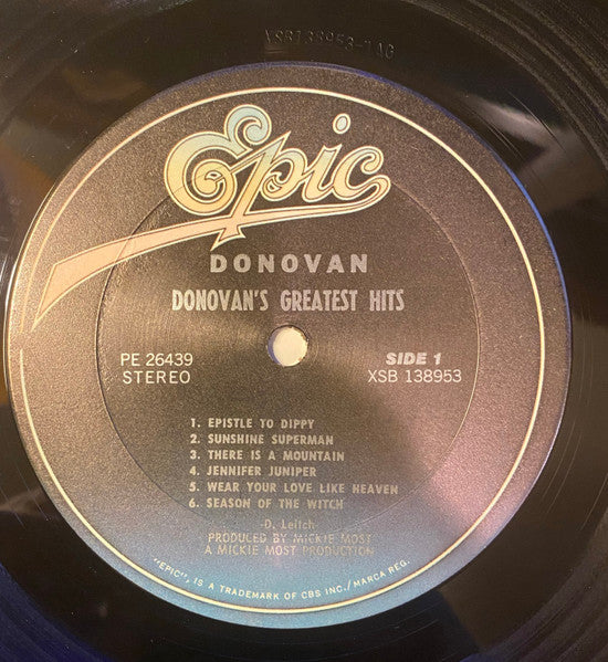 Donovan - Donovan's Greatest Hits