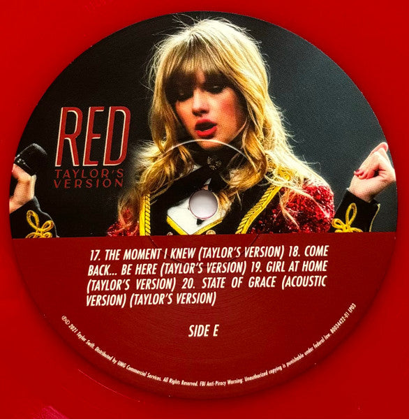 Taylor Swift - Red (Taylor's Version) [4LP RED VINYL]