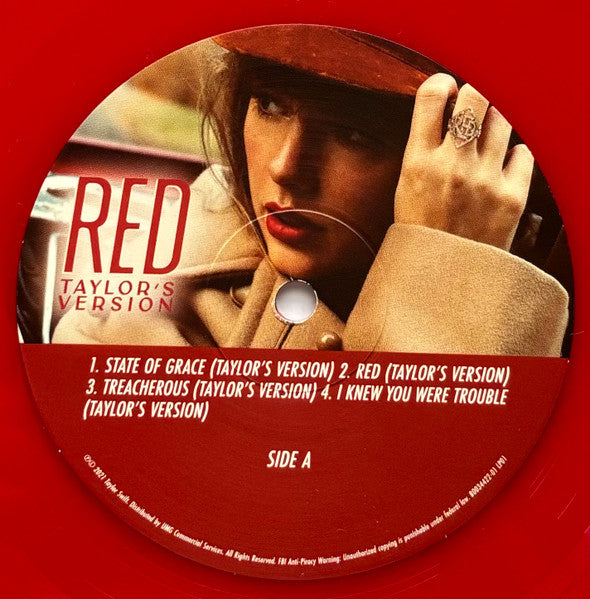 Taylor Swift - Red (Taylor's Version) [4LP RED VINYL]