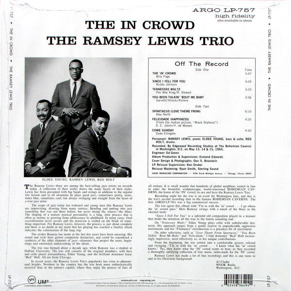 The Ramsey Lewis Trio - The In Crowd