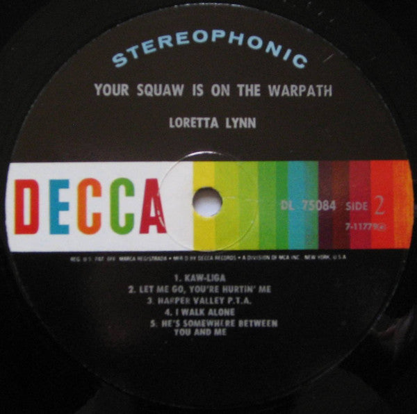 Loretta Lynn - Your Squaw Is On The Warpath