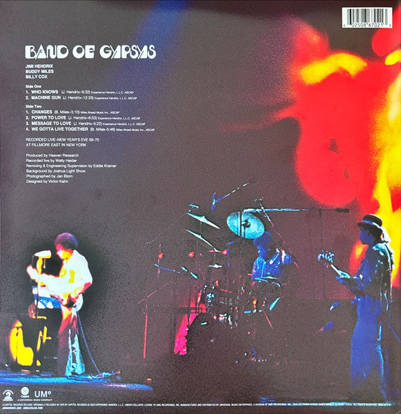 Jimi Hendrix - Band Of Gypsys