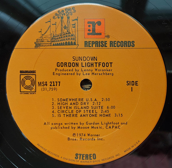 Gordon Lightfoot - Sundown