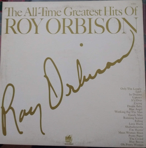 Roy Orbison - The All Time Greatest Hits Of Roy Orbison