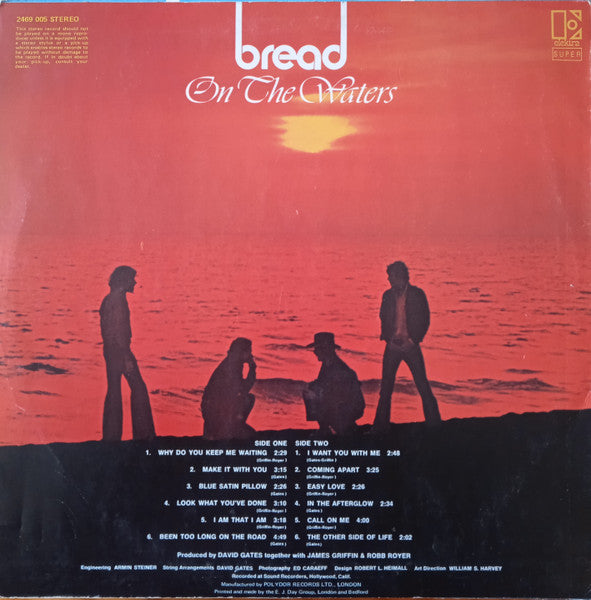 Bread - On The Waters