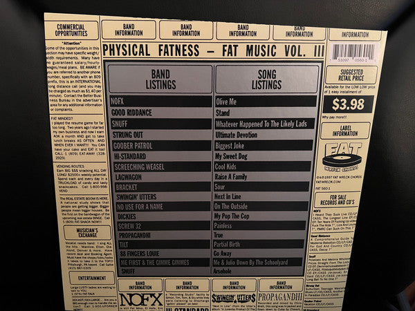 Physical Fatness - Fat Music Vol. III