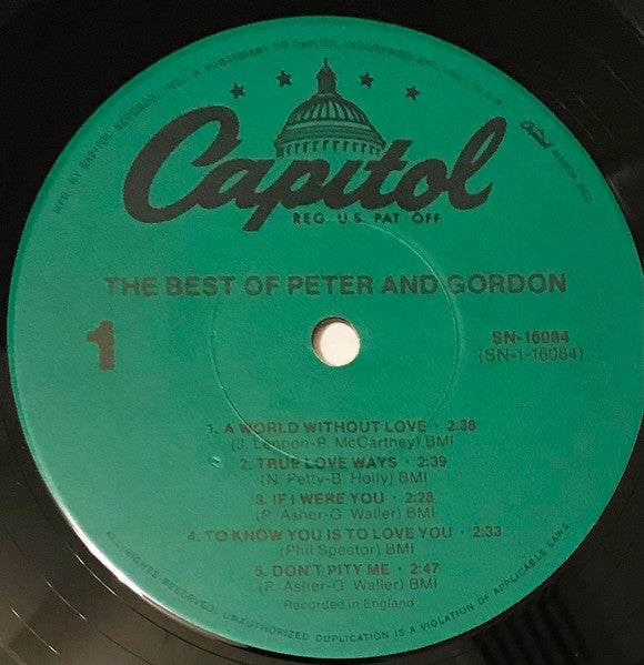 Peter & Gordon - The Best Of Peter And Gordon