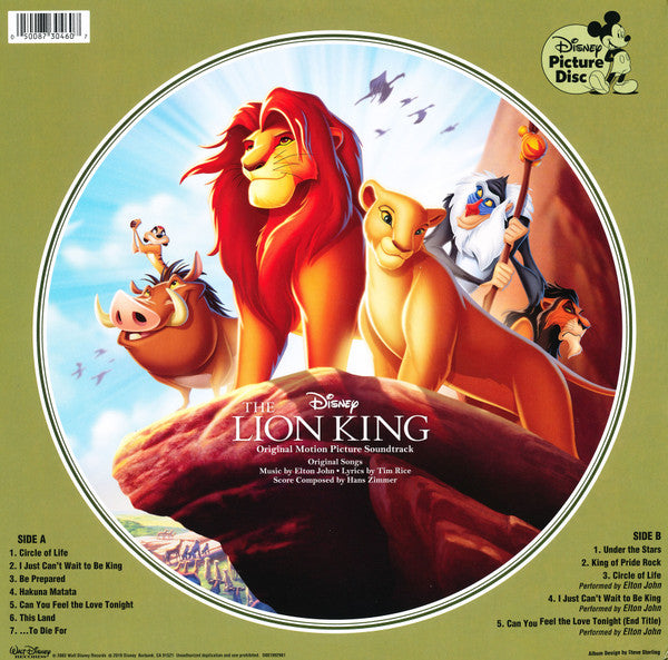 Various - The Lion King (Original Motion Picture Soundtrack)