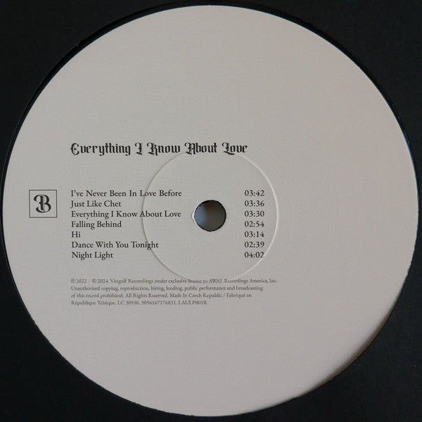 Everything I Know About Love