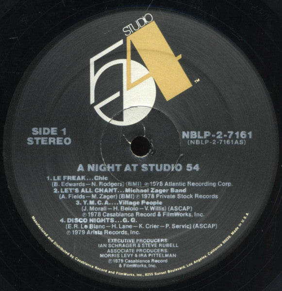 Various - A Night At Studio 54