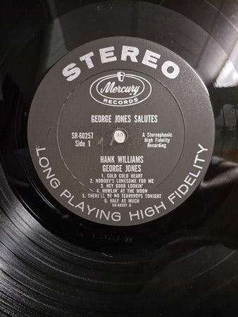 George Jones (2) - Salutes Hank Williams