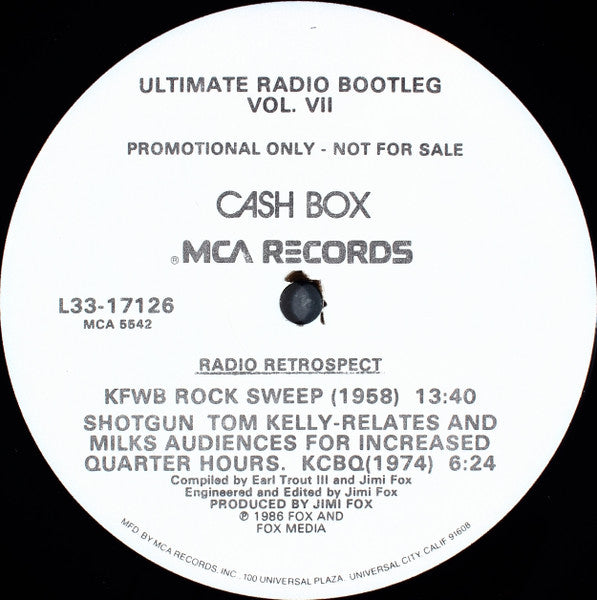 Various - Ultimate Radio Bootleg Vol. VII