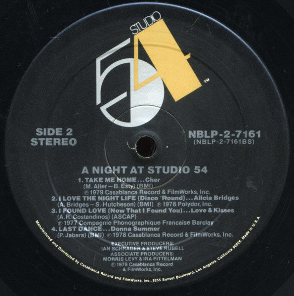 Various - A Night At Studio 54