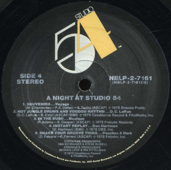 Various - A Night At Studio 54